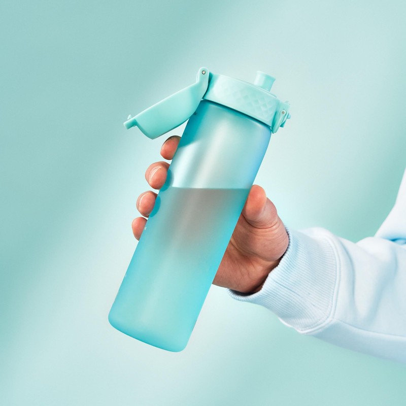 ion8 Leak-Proof Slim Water Bottle, BPA-Free, Sonic Blue, 500 ml