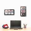 Black 35PT Graded Card Display Wall Mount with Screw -