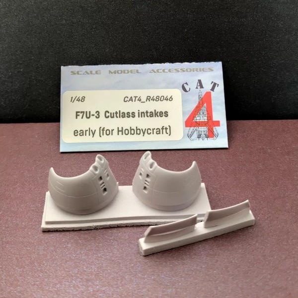 CAT4 Models 1/48 F7U-3 Cutlass intakes early R48046