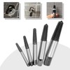 Screws, Folding, Screw Extractor, Reverse Tap Set, Set of 5,
