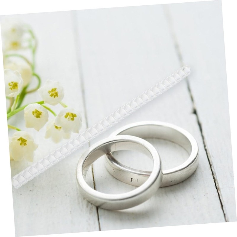 Operitacx 8 Stücke Unsichtbare Ringgrößesteller Kunststoff Lose Ring Sizer Schmucksteller