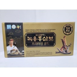 sellerhub [Half Club] Kim O-Gon Deer Antler Red Ginseng Premium Gold 1 month supply 70ml 30 packets basic / [하프클럽]김오곤 녹용홍삼보 프리미엄 골드 1개월분 70ml 30포 기본
