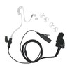 Sarcia 2 Wire Covert Acoustic Tube Surveillance Kit Headset Earpiece