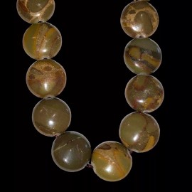 Unbranded Decadent Smooth Chocolate Jasper Coin Beads | 10x5mm | 9 Beads |