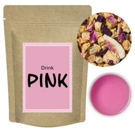 Quertee "Drink Pink" Tea in Pink with Great Ice Candy Flavour - Fruit Tea (200 g)