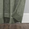 Archaeo Burlap Weave Linen Blend Tab Top Curtain, 50" x