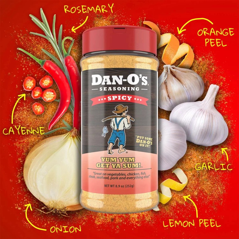 Dan-O's Spicy Seasoning, 8.9 oz.