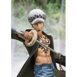 Figuarts Zero One Piece Trafalgar Low - Dress Rosa Edition, Approx. 5.9 inches (150 mm), PVC & ABS Painted Complete Figure