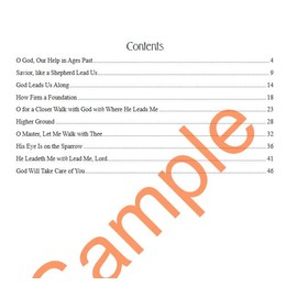 A Journey of Faith; Hymns for the Christian Walk Arranged for Solo Piano