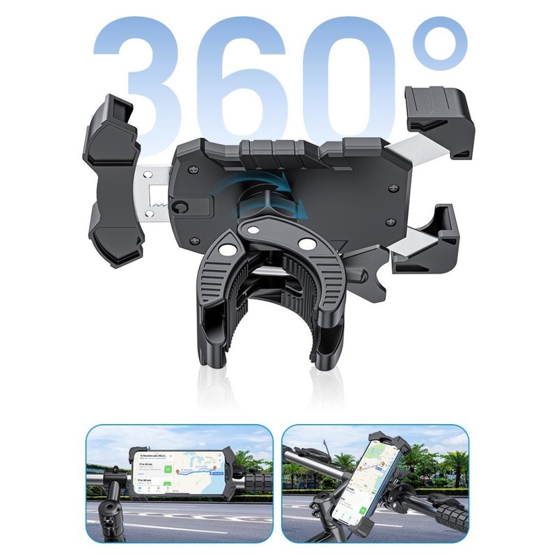 Bike Phone Holder Motorcycle Phone Mount Bike Handlebar Cell Phone