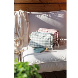 Walking Mum. Remy 36351 Baby Toiletry Bag, Small Organiser for Baby Care and Hygiene Accessories, Practical and Comfortable to Carry Pink Dimensions 21 x 15 x 9 cm