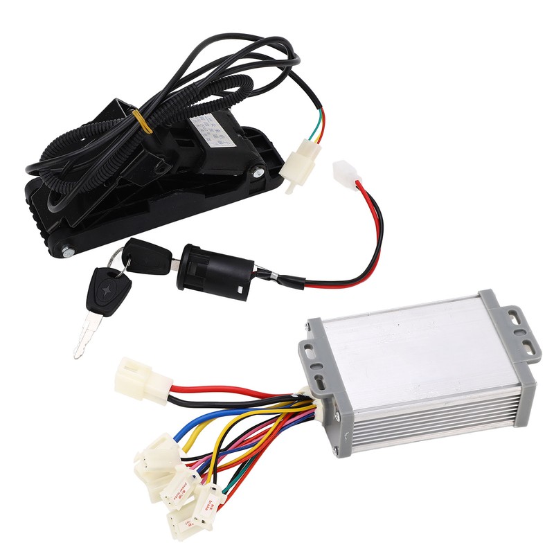 48V 1000w Brushed Motor Controller with Foot Throttle Pedal Electric