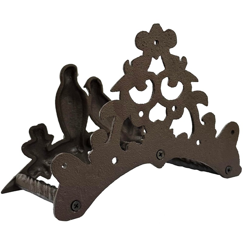 Garden Hose Holder Cast Iron Heavy Duty Water Hose Hanger,