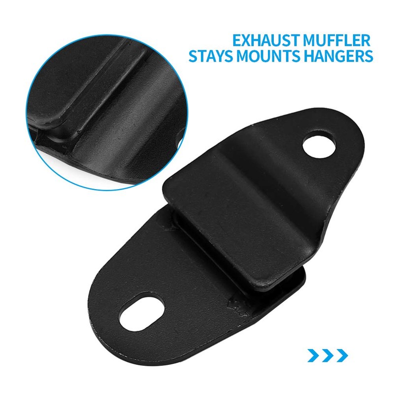Exhaust Muffler Pipe Bracket Hanger Stays Mount Replacement for 1987-2006
