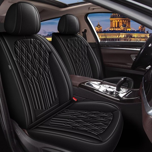 DISUTOGO 2 Front Car Seat Covers Fit for Ford Edge