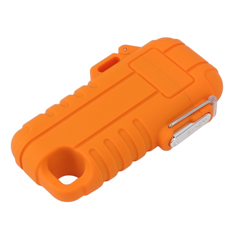 USB Rechargeable Lighter Windproof Dual Arc Lighter Waterproof Flameless Electric