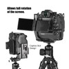 SUNWAYFOTO PSL-a7rvg L Bracket for Sony a7rv/a7riv with Vattery Grip