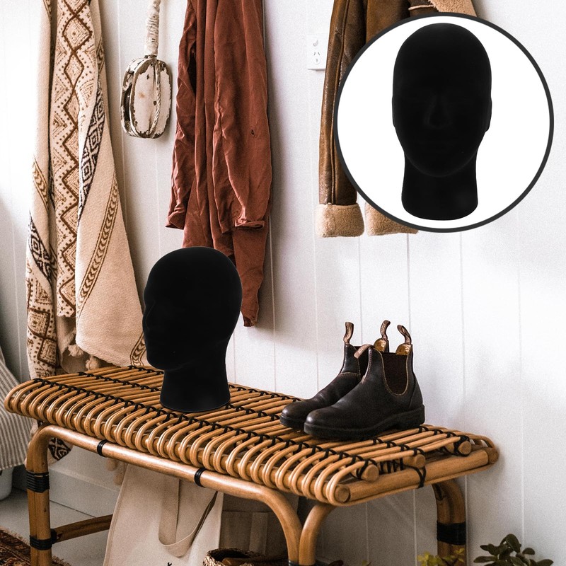 OHPHCALL Mannequin Hat Stand Display Desktop Hat Stand Mannequin Cap