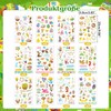 DPKOW 24 Sheets German Easter Sticker Set, Merry Easter Stickers