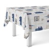 Martina Home Oilcloth Tablecloth Sea 100 x 140 cm Blue