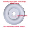 Escutcheon Replacement for Moen 16090 T470 Chateau Collection, for One-Handle