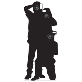 Beistle Life Size Paparazzi Stand-up with Easel