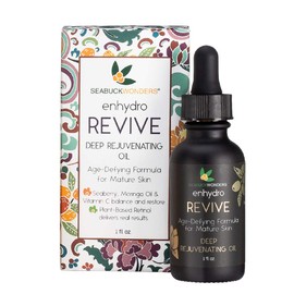 Seabuckwonders Enhydro REVIVE Deep Rejuvenating Face Oil Serum, 1 FL OZ, Age-Defying Formula for Mature Skin