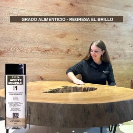 Aceite Mineral Y Cera De Abeja Para Madera. Grad Alimenticio