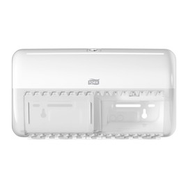 Tork Wall Mounted Toilet Roll Dispenser, White