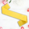 GDTO8820 Blank sash Gold, 4 Pcs Blank Satin Sashes Plain