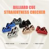CRICAL 2Pcs Billiard Cue Straightness Checker,Pool Billiard Cue Snooker Club