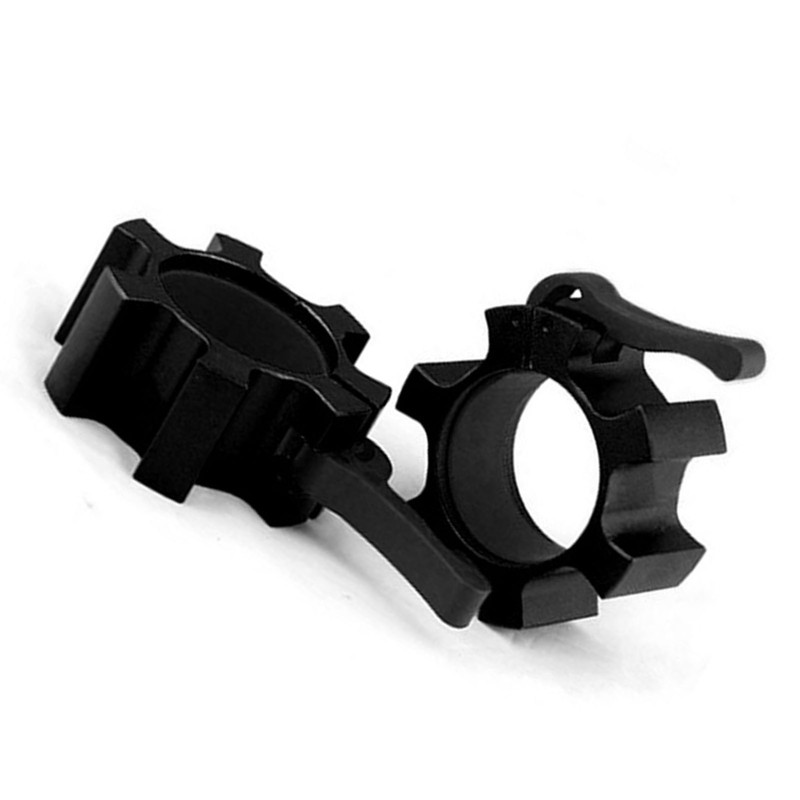 2PCS 50mm Barbell Collar Lock Aluminum Alloy Quick Release Locks