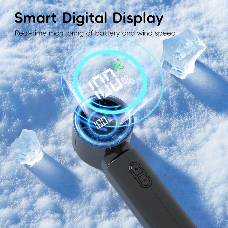 HandFan 4000mAh Mini Hand Fan(Black)