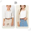 Pack of 4 Boys Girls Elastic Belt - Adjustable Buckle