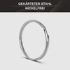 Rietlow® Key Ring 100-Piece Set – Key Rings with Ø