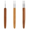 Sibba Dreadlock Crochet Hooks, 3 Pieces Dreadlock Hook Tool, Durable
