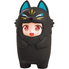 Nendoroid Moa Kigurumi Face Parts Case, Black Fox, Non-scale, Plastic, Pre-painted Complete Figure