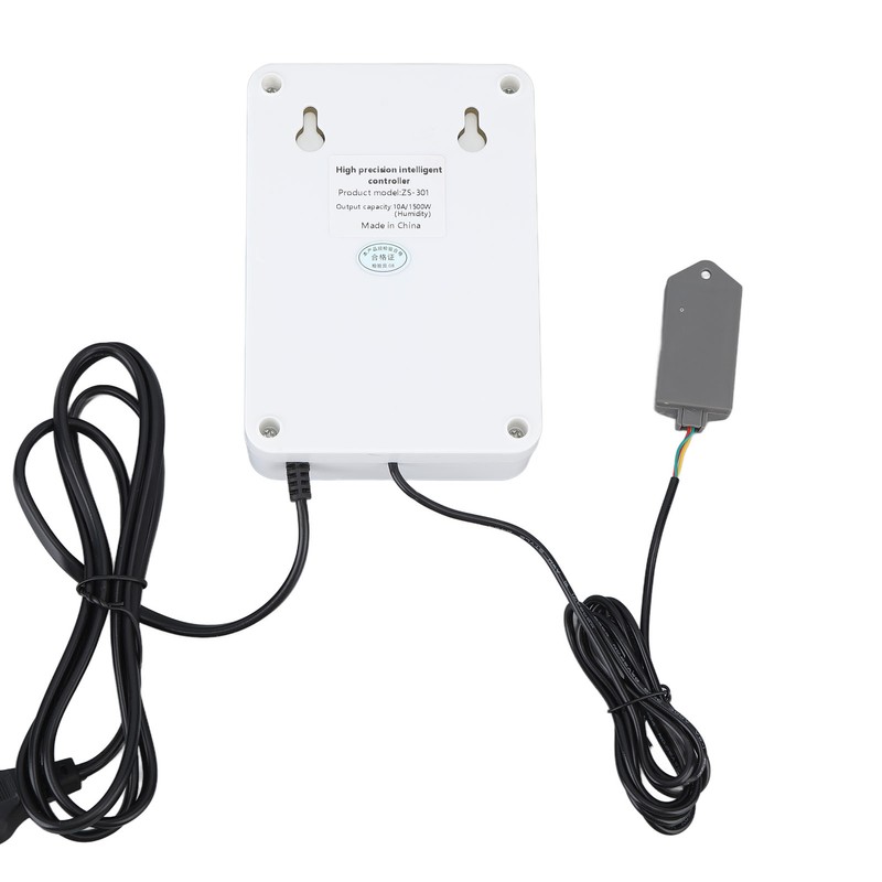 1500W Digital Humidity Controller LCD Display Humidistat Plastic Timing Air
