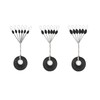 Lavie&Camus 720PCS Fishing Bobber Stopper, Oval Floats Sinker Stops, 6