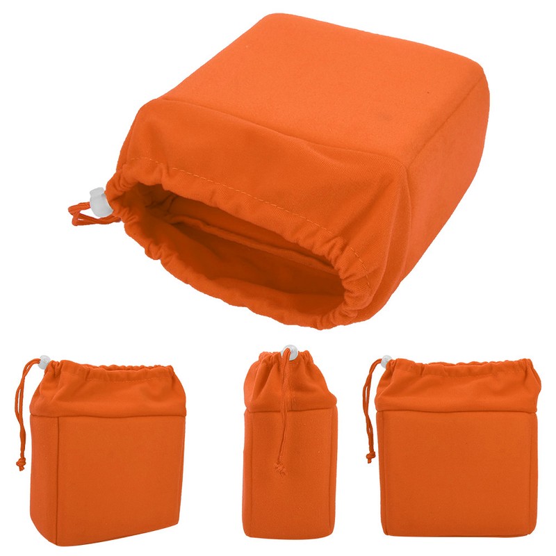 Waterproof Shockproof DSLR Camera Lens Insert Bag Padded Case With