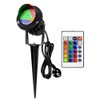 COB Landscape Spotlights RGB Colorful Lighting with Ground Spike Remote
