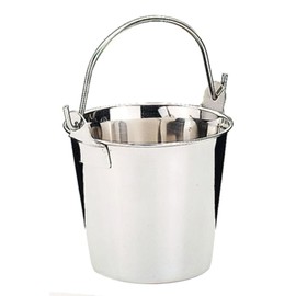 IBILI Utility Bucket 20 cm of Stainless Steel, Silver