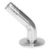 DERNORD Sanitary Hose Barb Pipe Fitting 1.5" Tri Clamp (50.5MM