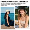 AYPOW Cotton Reversible Bucket Hats Women Floral Pattern Fisherman Hat,
