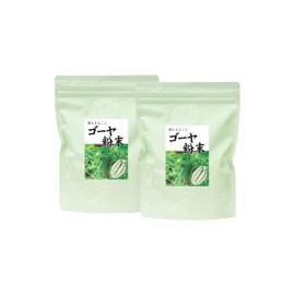 Natural Health Sha Goya Powder, 13.4 oz (380 g) x 2 Packs, Goya Tea, No Additives, Made in Japan