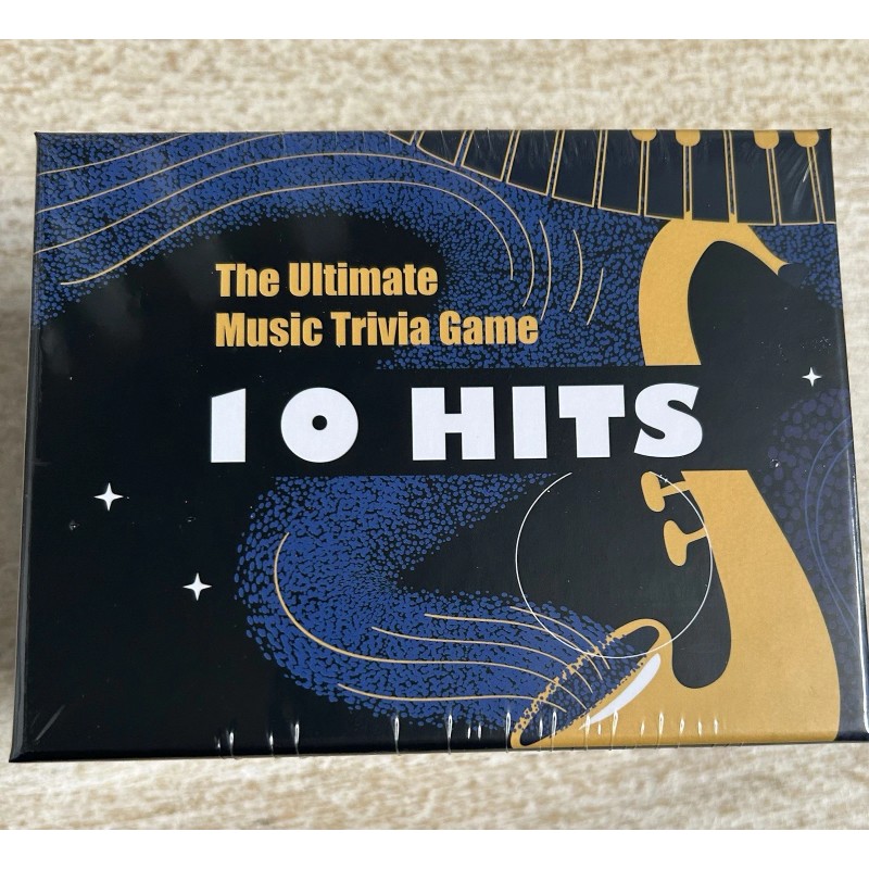 GAME 10 Hits Ultimate Music Trivia Game 375 Questions New