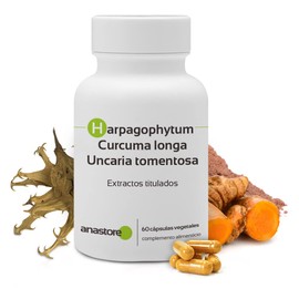 Joint Pain * Harpagophytum, Curcuma, Uncaria Tomentosa (Cat Claw) * 310 mg / 60 Capsules * Joint