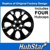 HubStar Hubcap Replacement for Toyota Corolla 2020-2025, 16-inch Replica Wheel