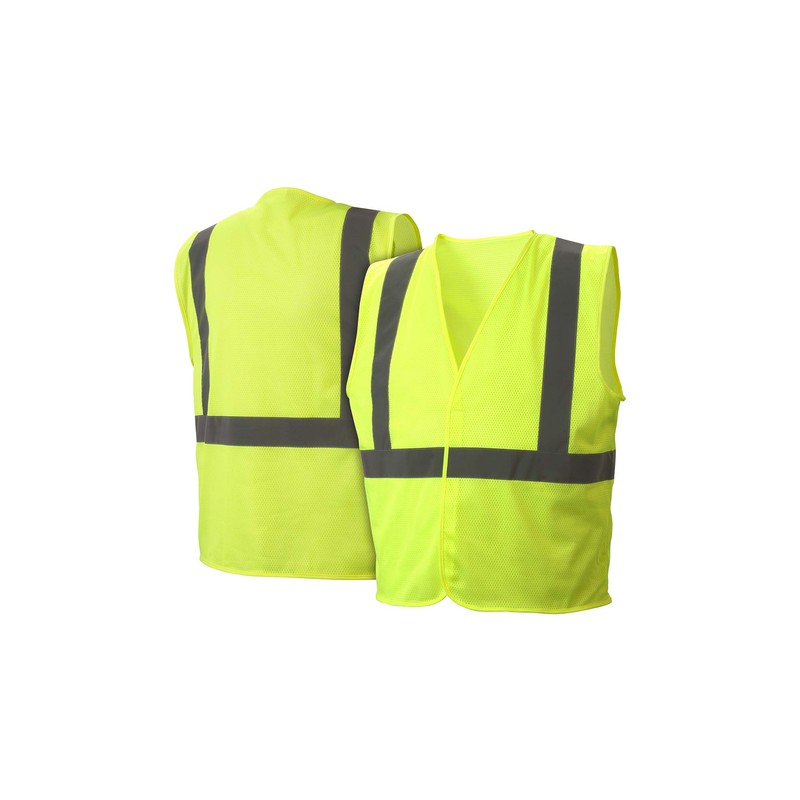 Pyramex RVHLM2910M RVHLM29 Series Vest All mesh hi-vis Lime Vest