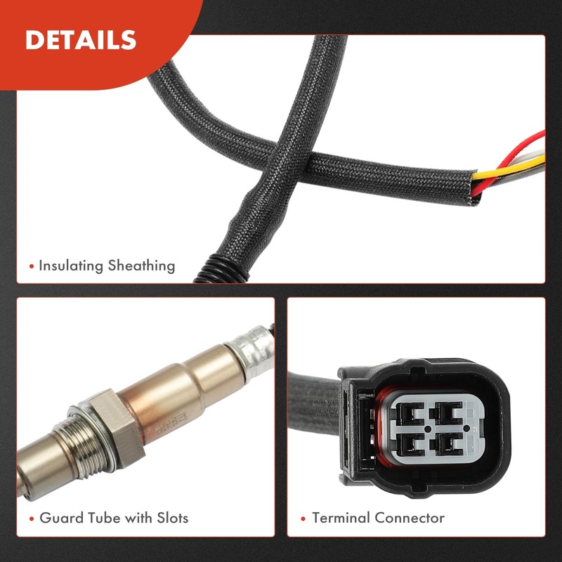 A-Premium - Sensor de oxígeno O2 compatible con Ford Edge